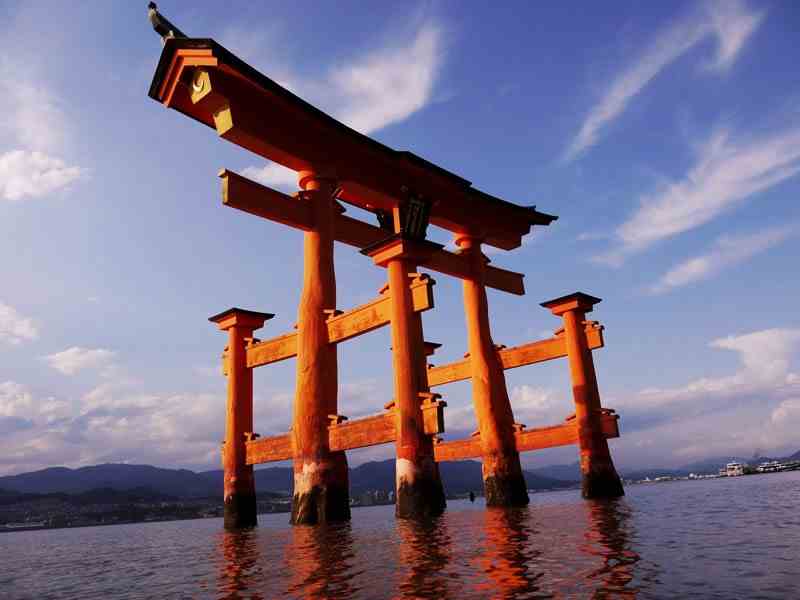 The Floating Torii