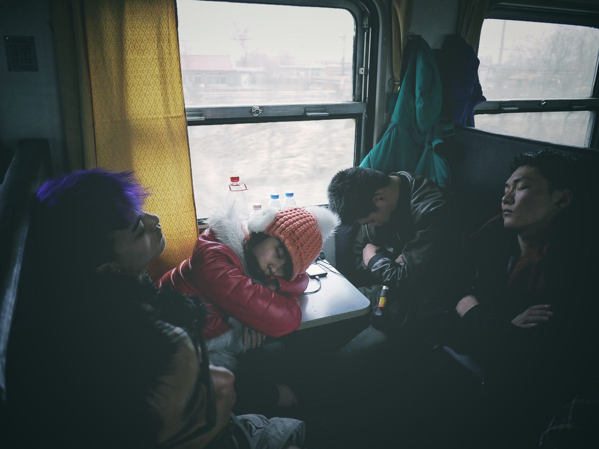 Beijing train afterparty