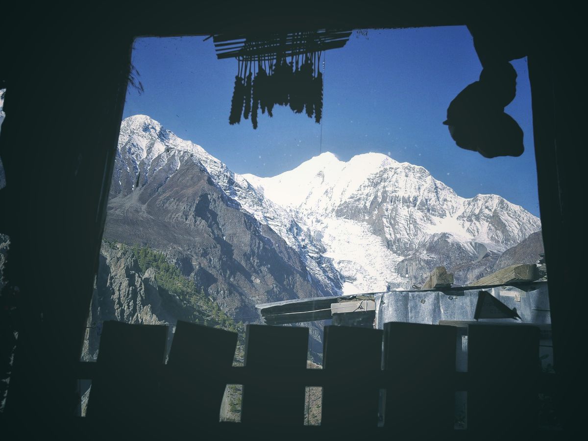 View from Manang